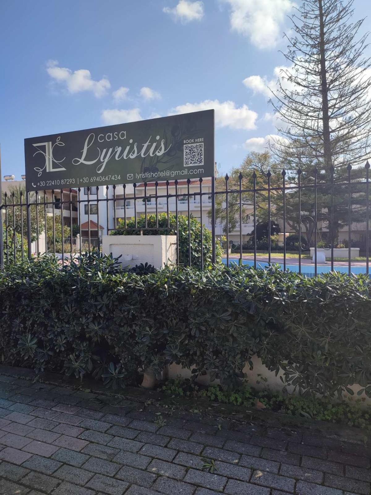 Апартаменты Casa Lyristis Фалираки Экстерьер фото